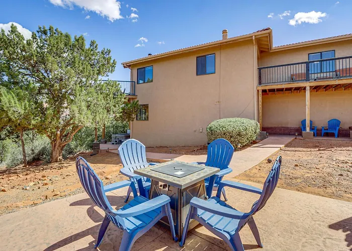 2 Mi To Uptown Sedona: W/ Hot Tub & Fire Pit! *